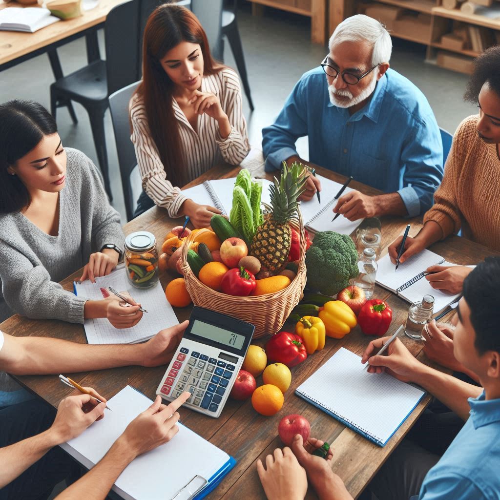 Example of calculating the average price